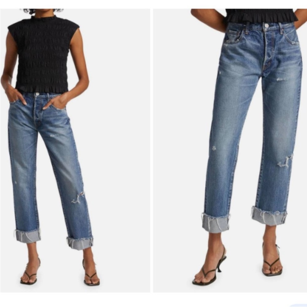 Moussy Franconia Straight Leg Jeans Size 28 - Picture 3 of 8